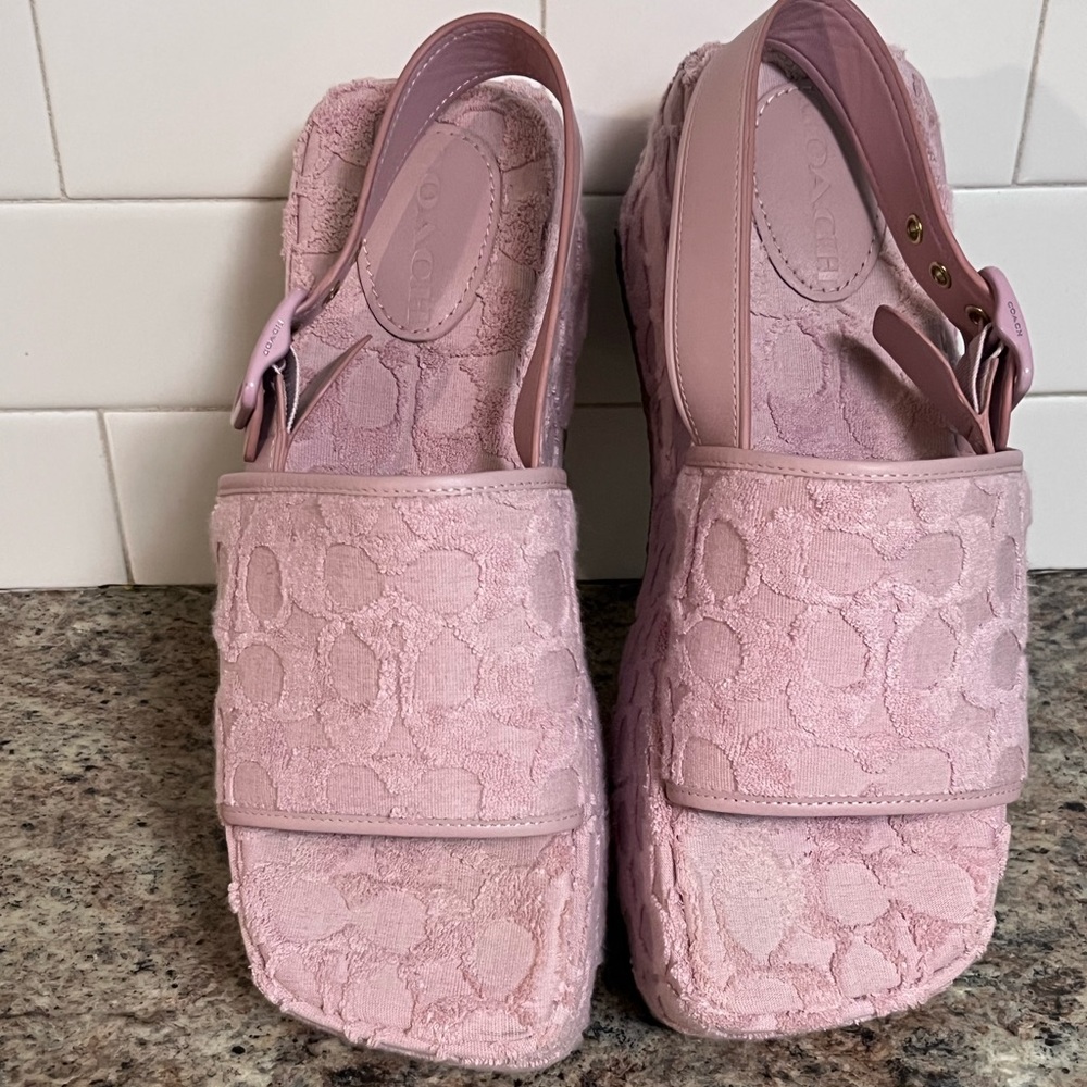 Coach Noelle terry platforms